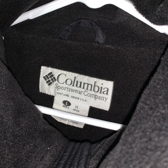 Columbia Squall Jacket Mens Large Black SKI - Picture 5 of 6